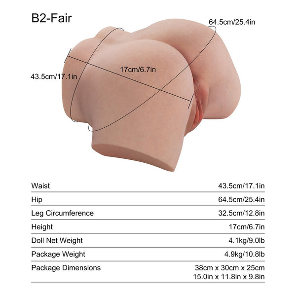 Kira: 4.1kg Mini Butt Torso -[Fair]